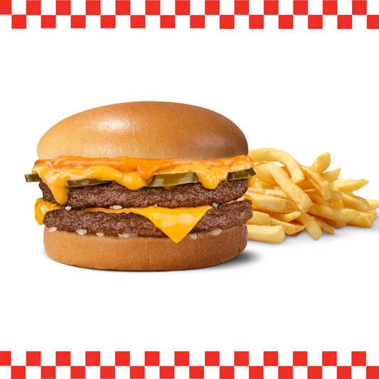 Double Chilli Cheese Slider Meal