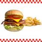 Double Bacon Cheese Burger Meal